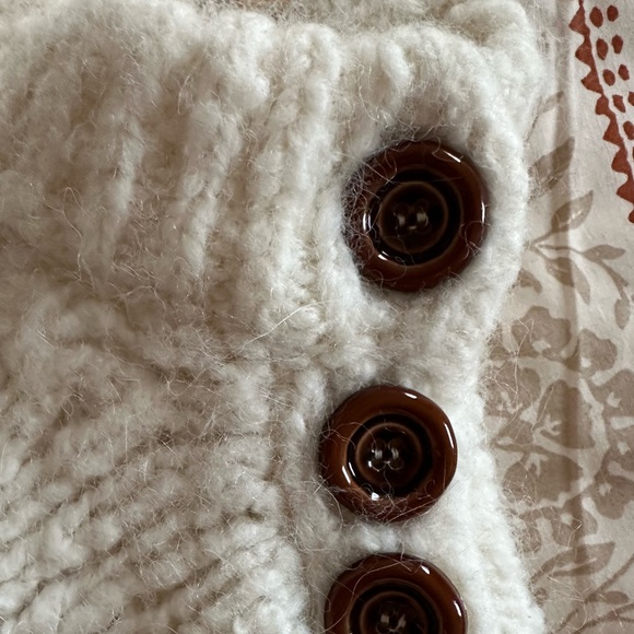 Sessùn Cream Alpaca Sweater - Picture 5 of 6